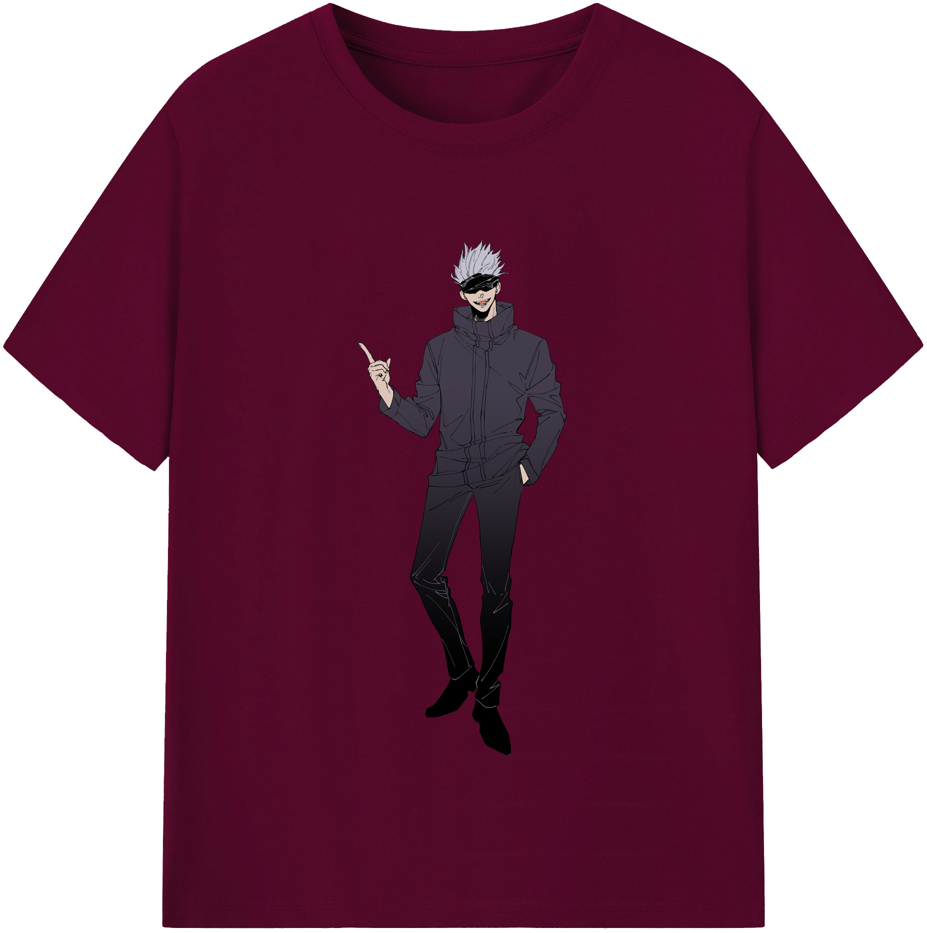 （画像用） 呪術廻戦 Jujutsu Kaisen レディースカジュアルプリントTシャツ（綿100％）